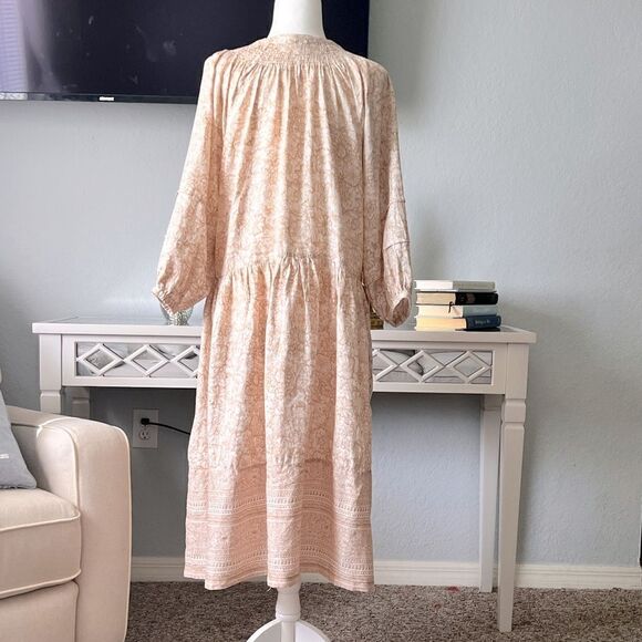 Magaschoni Linen peasant dress - Picture 7 of 9